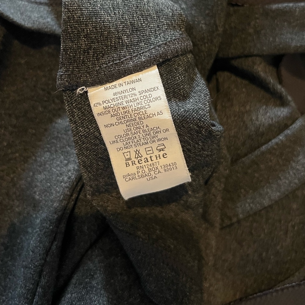 PRANA Quinn Chakra Tank Top Charcoal Heather Gray Size Small - Picture 11 of 14